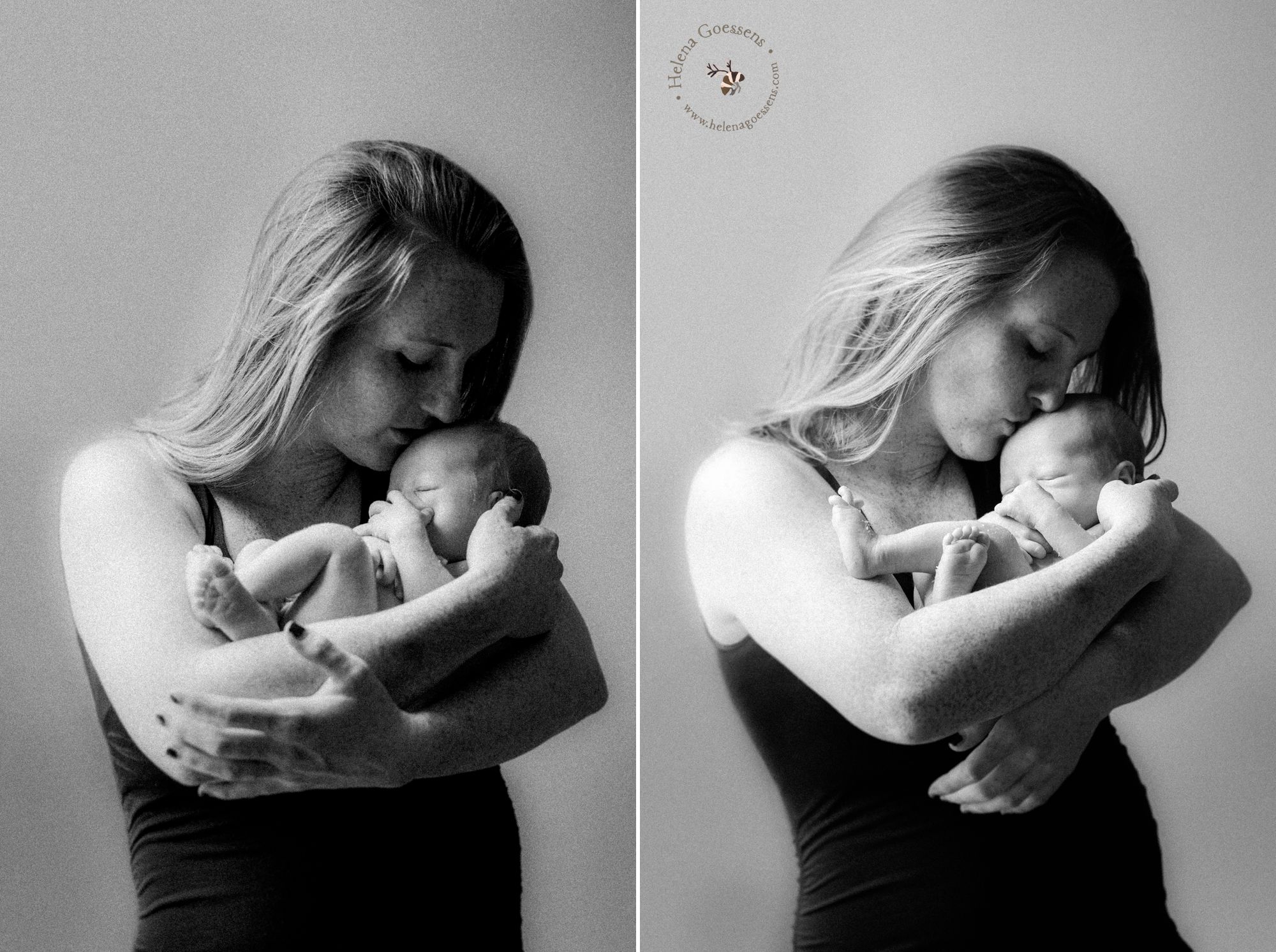 newborn session Helena Goessens Photography