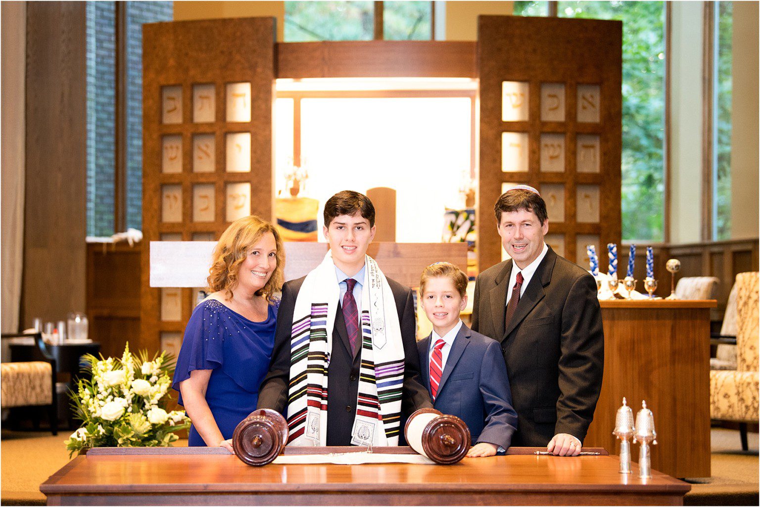 Sam's Bar Mitzvah - Newton Bar Mitzvah Photographer