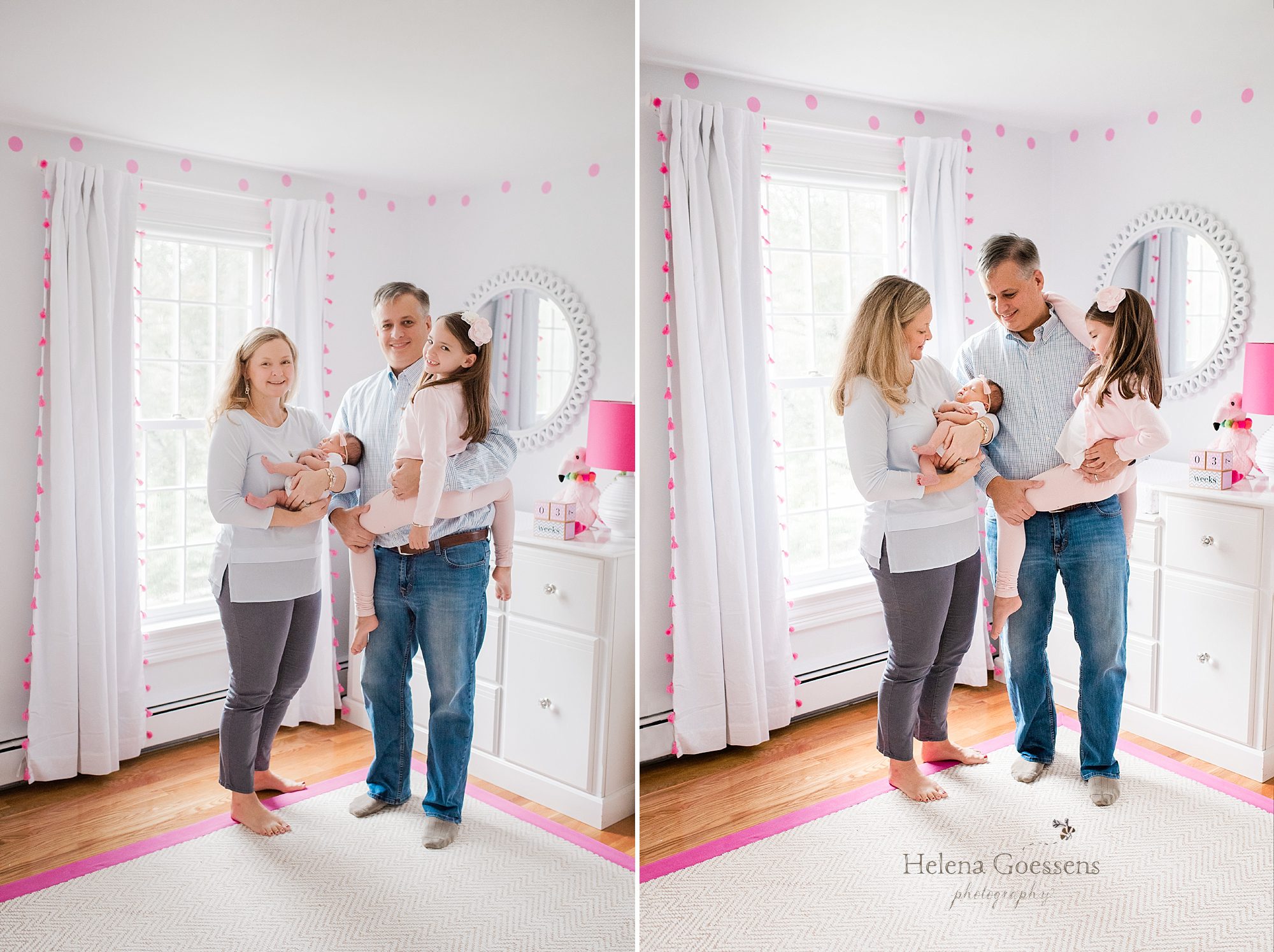 in home family lifestyle session with Helena Goessens Photography