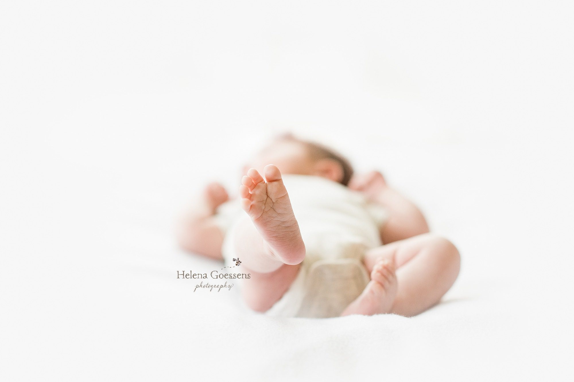 baby feet photographed by MA newborn photographer Helena Goessens Photography