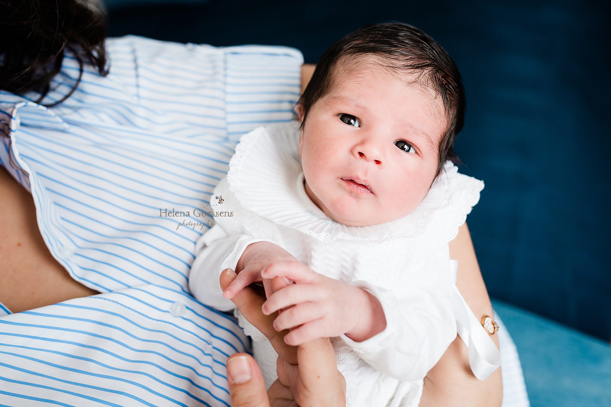newborn baby boy photographed by Boston newborn photographer Helena Goessens Photography