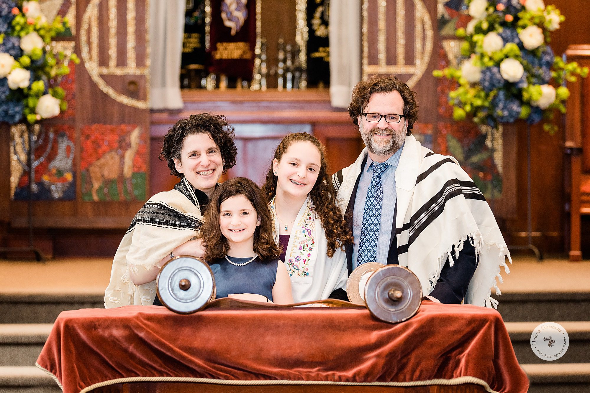 Bat Mitzvah celebration in Brookline MA photographed by Helena Goessens Photography