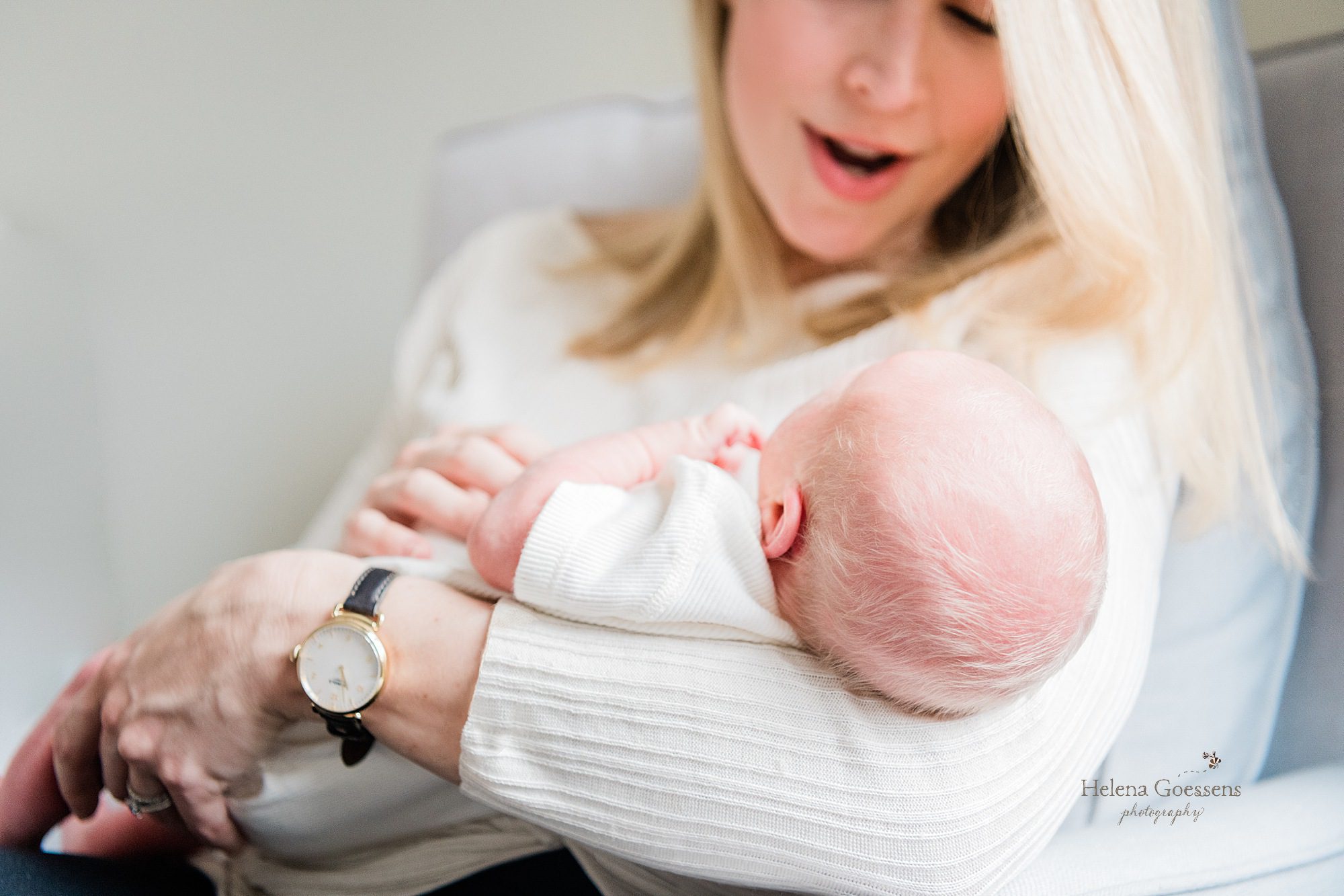 nursery newborn portraits by Helena Goessens Photography