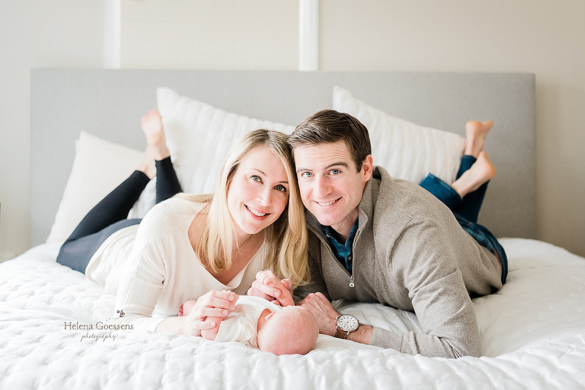 Helena Goessens Photography captures newborn session in Boston MA