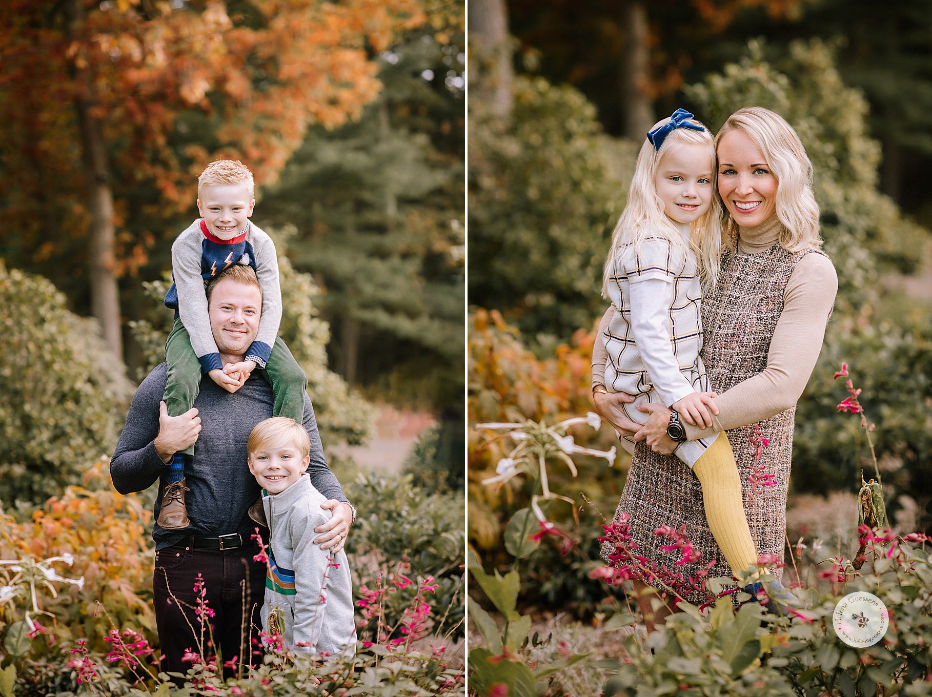 Helena Goessens Photography photographs MA family in the gardens 