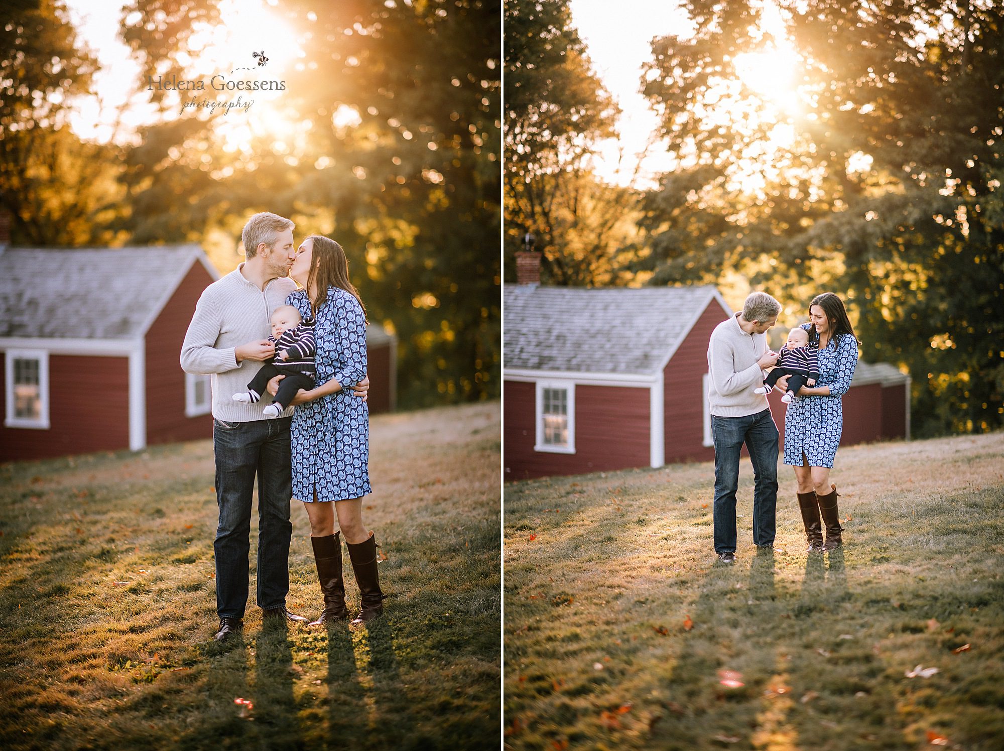 family photos at Larz Anderson Park with Helena Goessens Photography