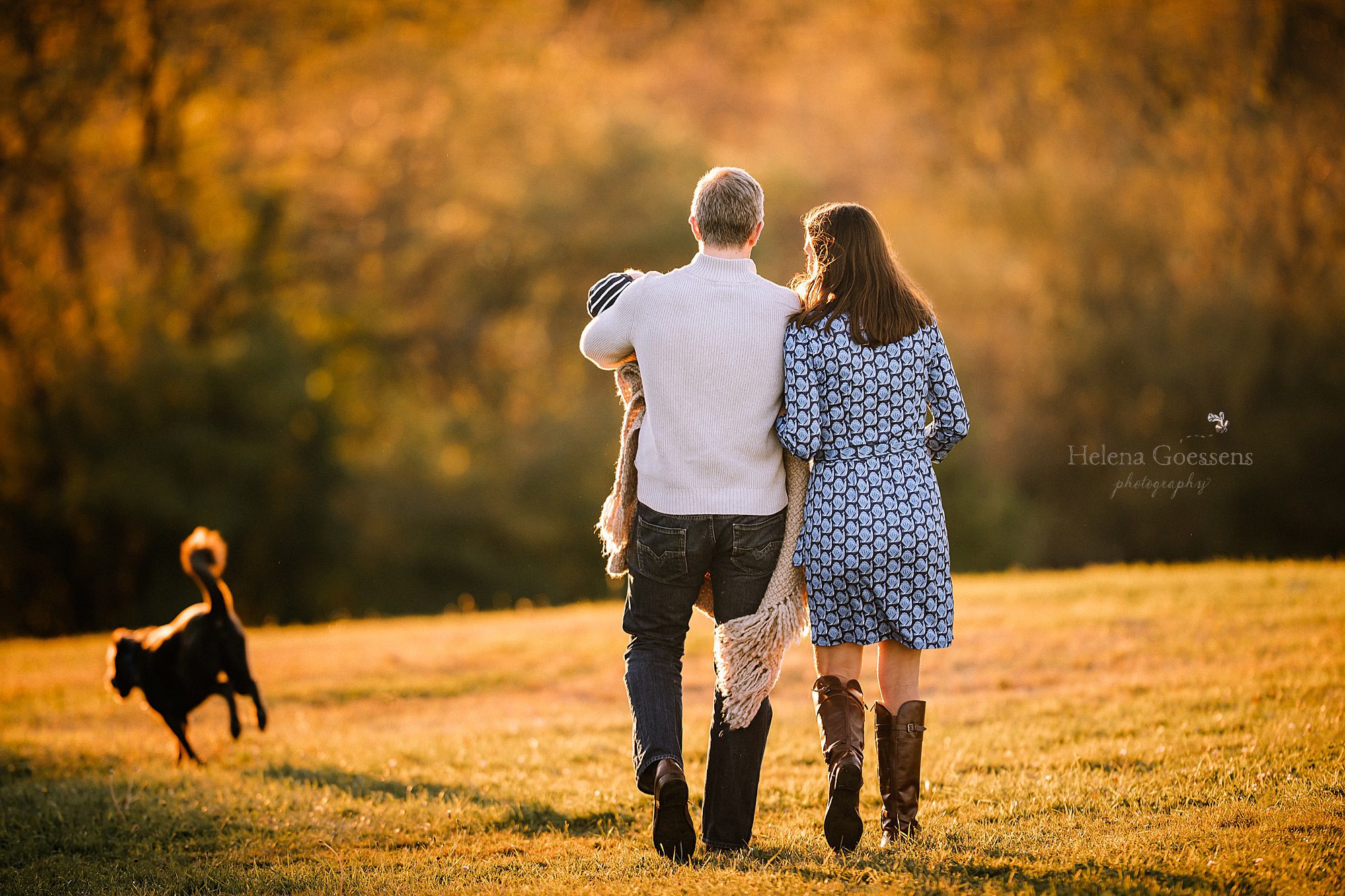 fall family portrait session by Helena Goessens Photography