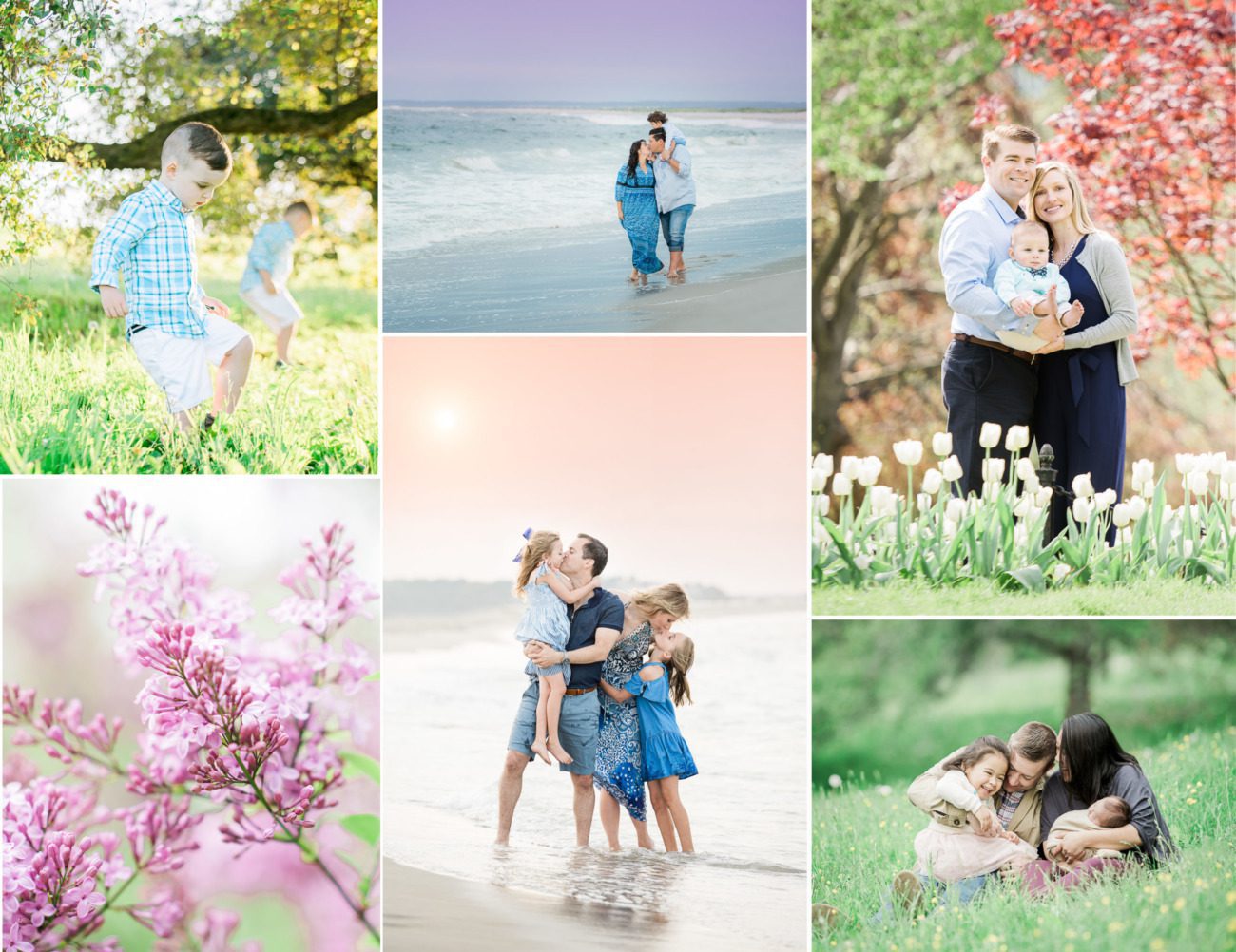 Boston spring & summer family sessions with Helena Goessens Photography