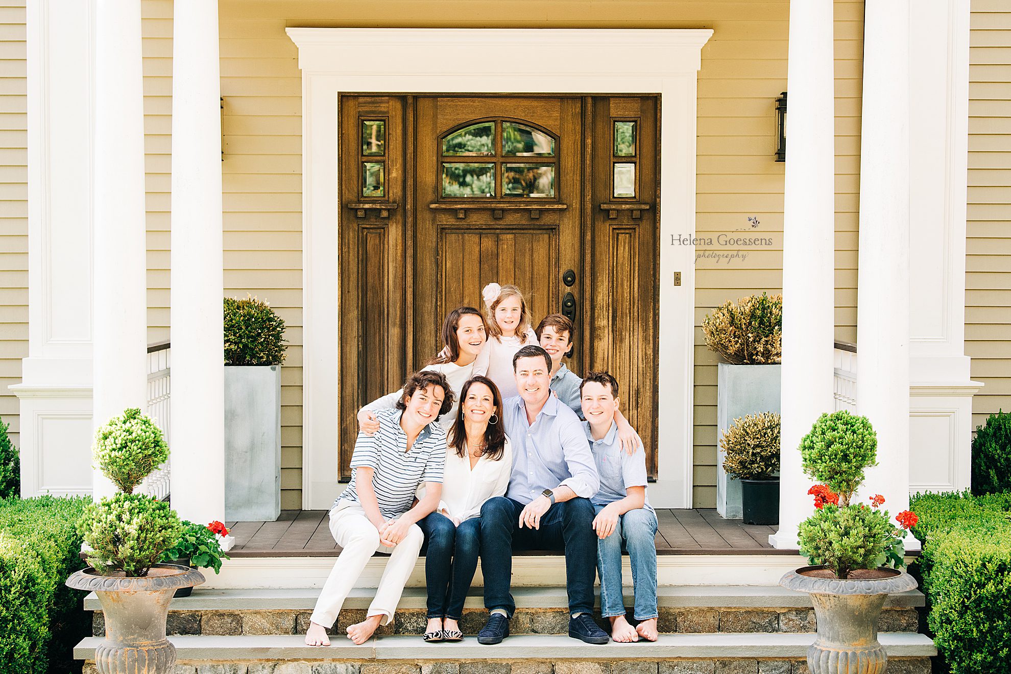 Helena Goessens Photography and families raise money for Brigham and Women's Hospital through Front Steps Project