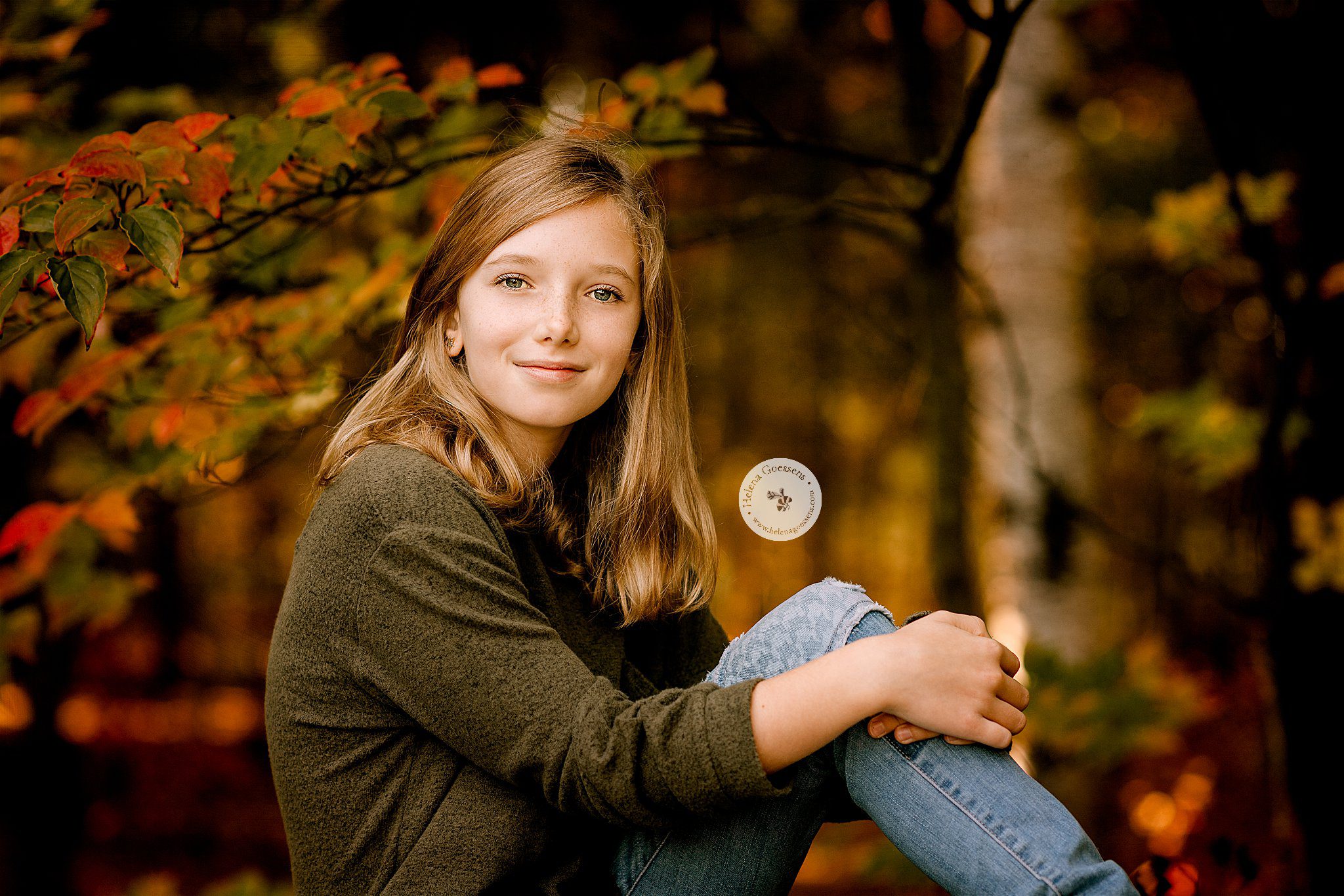 Helena Goessens Photography captures young girl in Canton MA