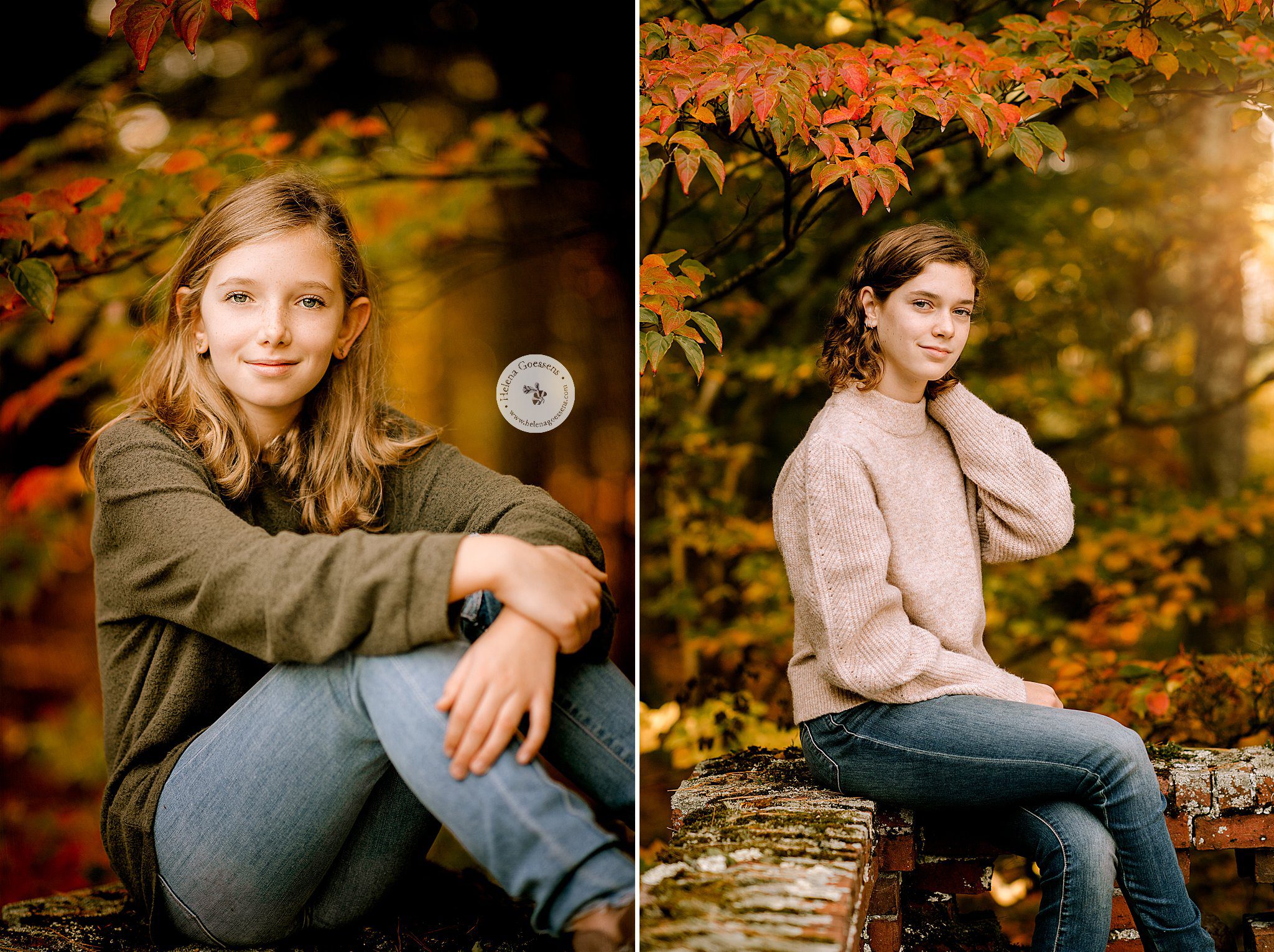 Helena Goessens Photography photographs sister during Bradley Estate family photos