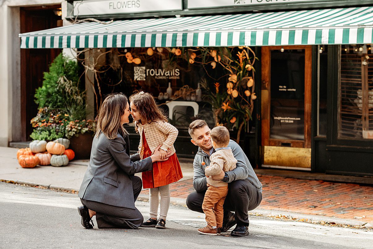 Acorn Street Family Photos Boston