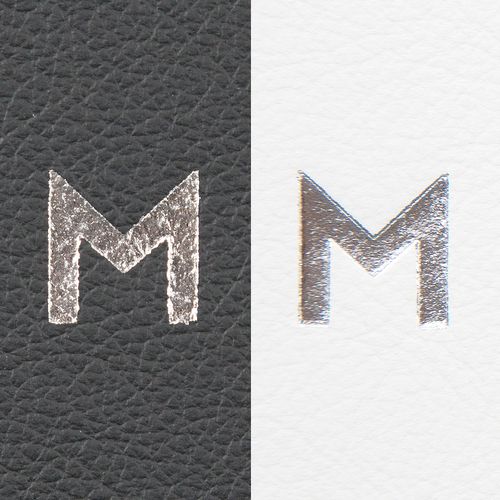 A textured letter 