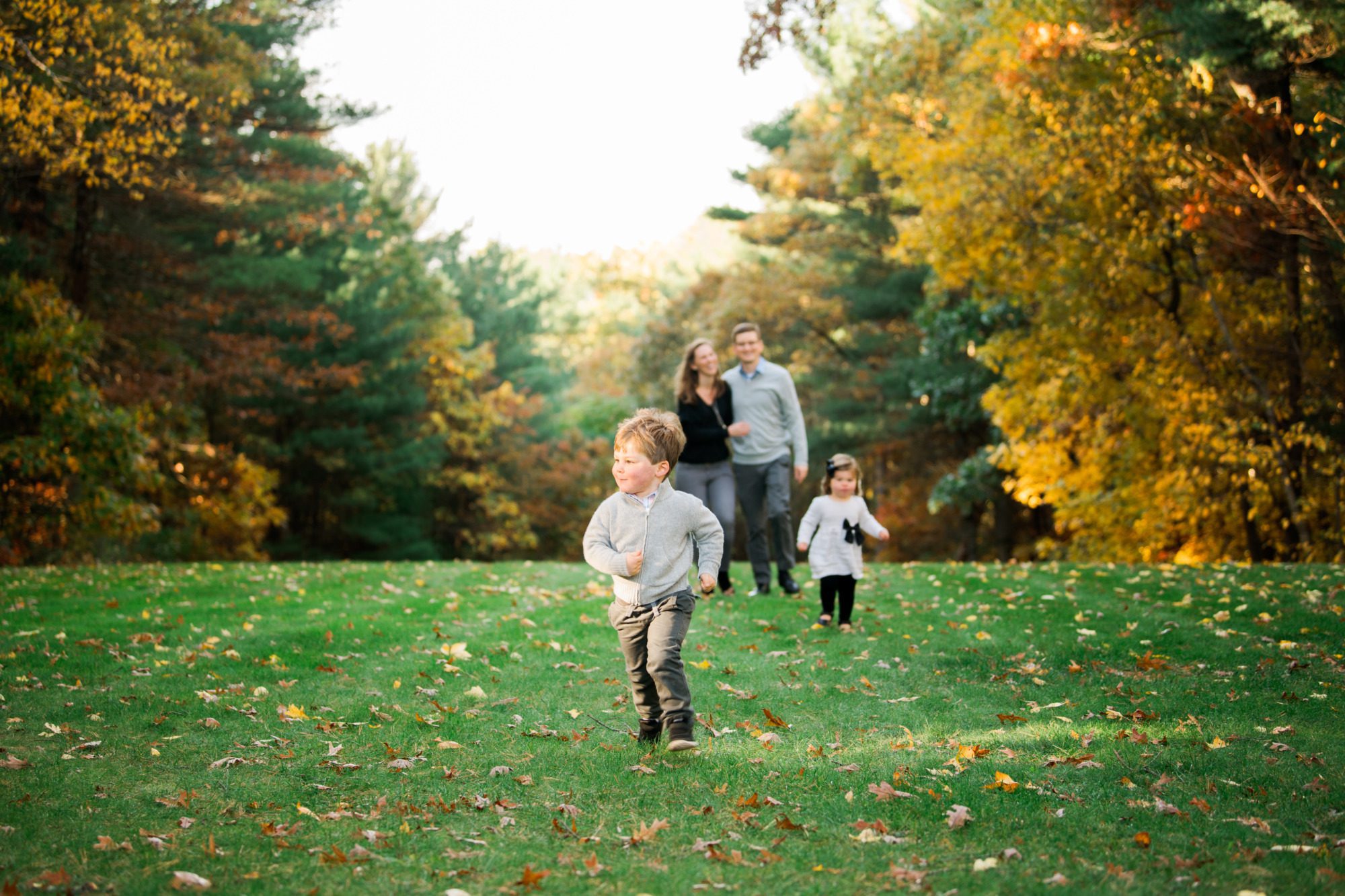 Fall family session with Helena Goessens Photography